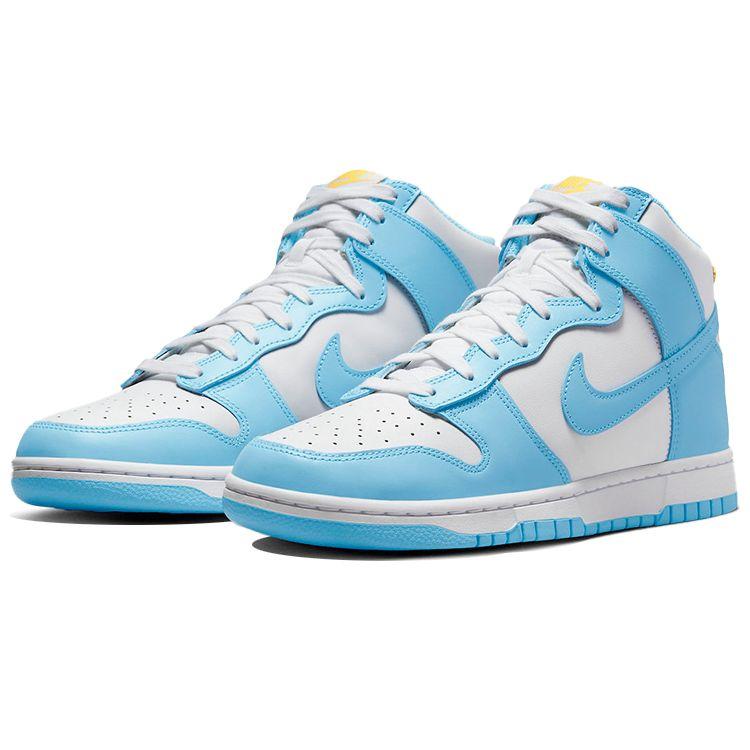 Nike Dunk High Blue Chill Мужские кроссовки белые Amarillo DD1399-401