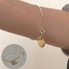 VENTFILLE 925 Sterling Silver Star Bracelet Fashion Korean Five-pointed Star Crystal Double Bracelet
