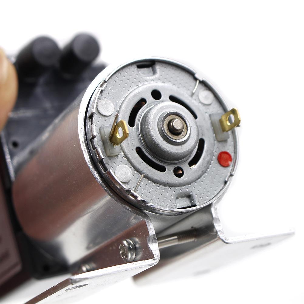 Мини-вакуумный насос постоянного тока 12 В, всасывающий насос отрицательного давления, 5 л/мин, 65-120 кПа с держателем