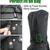 Golf Bag Rain Hood Waterproof Dust Cover with Zipper & Buckle Portable Club Protector for Golfbags/Carry Cart Golf Accessories