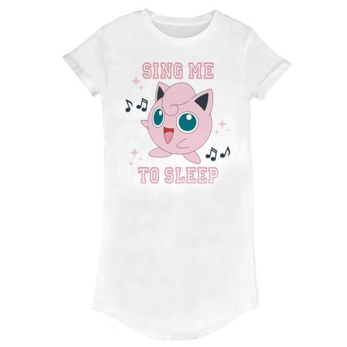 POKEMON Womens/Ladies Sing Me To Sleep T-Shirt Dress