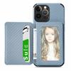 Чехол-кошелек из углеродного волокна для iPhone 14, 13, 12, 11/Samsung S23 S22 Ultra S21 S20 Fe A14 A34 A54 A13 A23 A33 A53 A32 A52, кожаный чехол с держателем кредитной карты