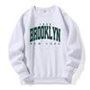 Brooklyn 1898 New York Letter Printing Unisex Hooded Fleece Soft Warm Pullover Fashion Classic Hoodies Sport Original O-Neck Hoody