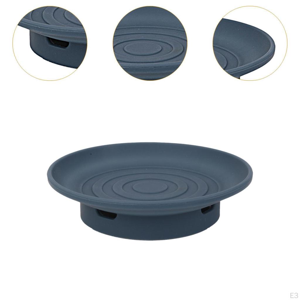 2-в-1 силиконовый чехол для чашки и подставка для закусок, десертная доска, многоцелевой многоразовый дренажный подстаканник