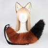 Anime Character Cosplay Handmade Cosplay Animal Ear Animal Set Props Zootopia Nick Fox Ear Headband Fox Tail Accessory