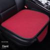All-Season Linen Car Seat Cushion Set: Three-Piece Universal Fit for Driver/Passenger and Rear Seats
