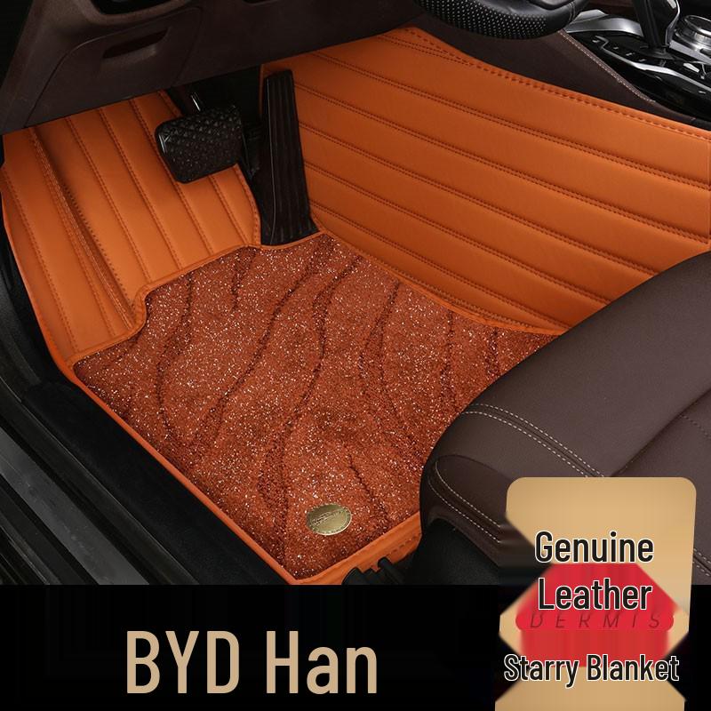 Премиальные коврики для пола для автомобилей BYD Han EV и Han DMi Hybrid 2023 года