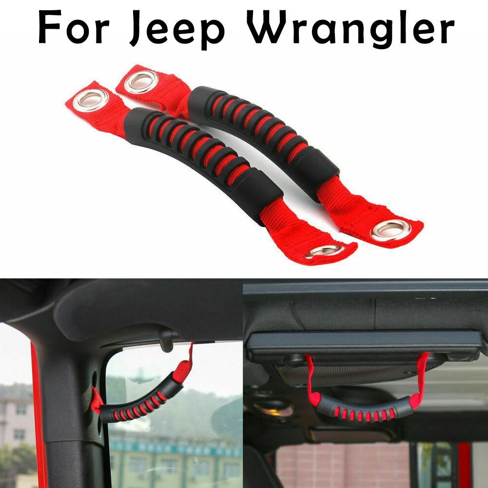 Резиновые ручки-захваты для салона, ручка двери. Подходит для Jeep-Wrangler JK/TJ/YJ/CJ