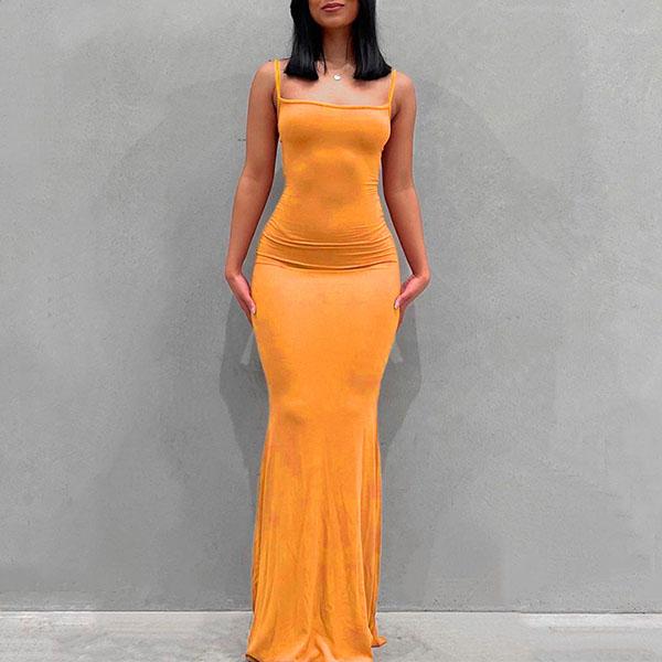 Женское сексуальное платье, вечернее платье, повседневный тонкий домашний комбинезон на подтяжках, длинная юбка, женская