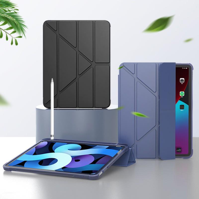 IPad Air 4 Case With Pencil Holder 10.2 Inch Pro 11 12.9 Shockproof Silicone Cover Transformers Design
