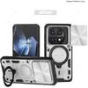 Slide Lens Camera Armor Funda for Vivo V50 Global Case for Vivo V50 Global V2427 Case Magnetic Ring Kickstand Holder Cover
