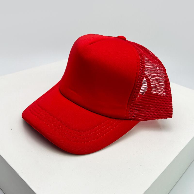 Сетчатые бейсболки Color Block Защита от солнца Дышащие Новые Мужские Женские Модные Простые Повседневные Кепки Тракер Универсальные Для улицы Однотонные Классические