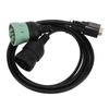 DB15 To 6P J1708 9p J1939 Diagnostic Adapter Cable 402048 Plug and Play High Flexibility for Truck