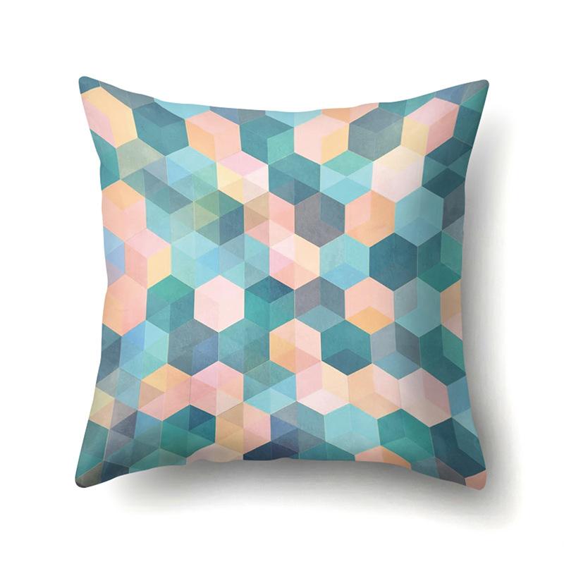 Polyester Pillowcase Automobile Decoration Home Printed Pillowcase