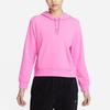 Nike Dri-Fit One однотонный быстросохнущий пуловер с капюшоном женские топы розовый FB5144-675