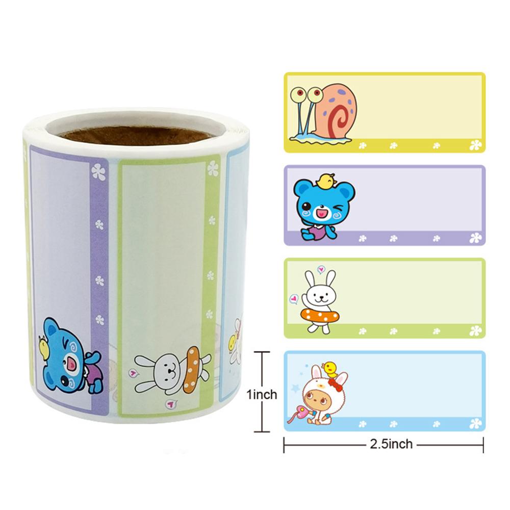 Clothing Labels Stickers For Nails Cartoon Customize School Supplies X119