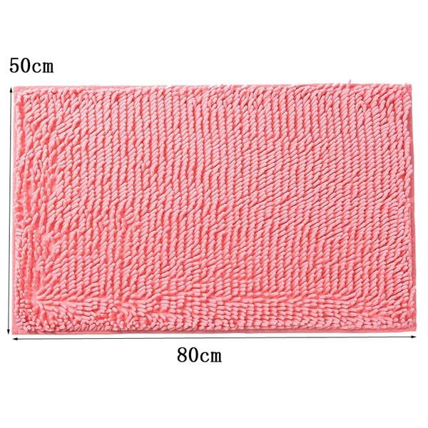 Thicken Chenille Bath Mat Non-slip Bathroom Rugs Door Absorbent Pad Mat Shaggy Mats Rug for Entrance Sofa Pet Carpet
