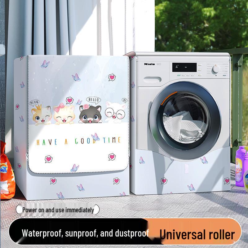 Водонепроницаемый Солнцезащитный Чехол для Стиральных Машин Автомат 10 кг