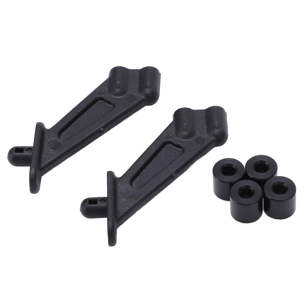RC Car Rear Wing Bracket Black Plastic High Strength Replacement RC Car Rear Wing Bracket For ZD Racing DBX10 7531 1/10