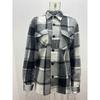 Men's Plaid Shirt, Loose Fit Long Sleeve Cotton Button-Up Shirt, Casual Shirt Top