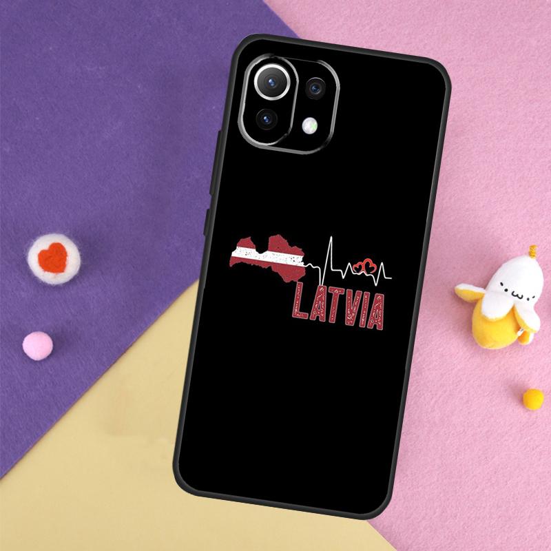 Чехол Флаг Латвии Для Xiaomi 15 Ultra 13 14 14T 11T 12T 13T Pro POCO X7 Pro X3 X5 X6 F5 F6 M6 Pro