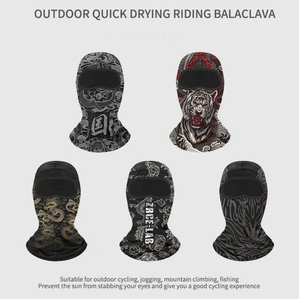 Balaclava Cycling Full Face Mask Breathable Bicycle Helmet Hood Caps Motorcycle Balaclava Summer