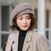 Шляпа Belle Женская корейская шляпа Дикий японский берет ретро восьмиугольная шляпа Женская шляпа британского художника