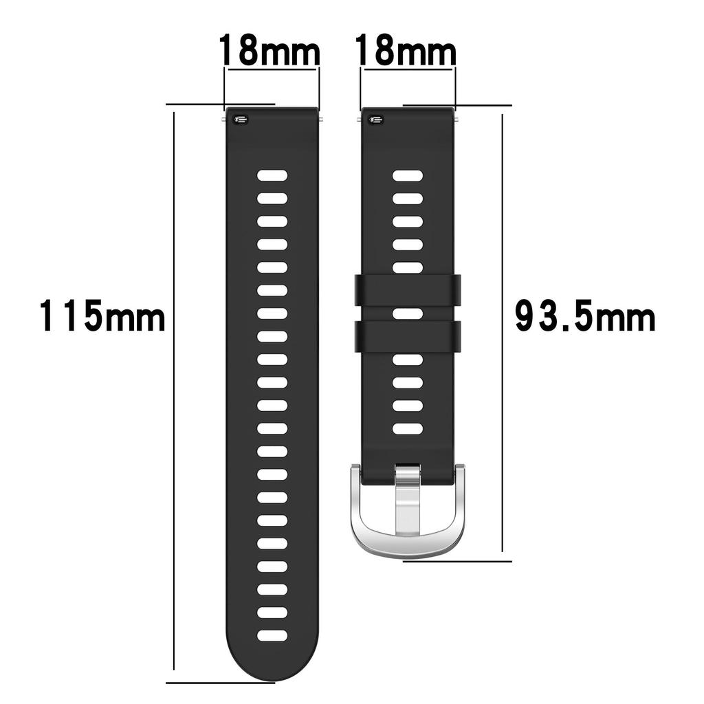 18mm Watchband For Garmin Forerunner 255S Silicone SmartWatch Band Wrist Strap Bracelet For Garmin Forerunner 265S
