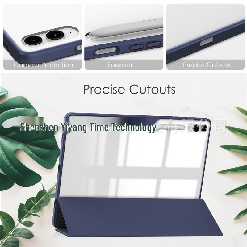 Трехсекционный акриловый чехол для Samsung Galaxy Tab S10+/S9 Plus/S9 FE+ для использования за границей