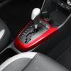 For Kia Morning - Picanto  Red Interior Central Control Panel Decal Center Console Gear Shift Trim Cover