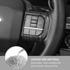 Inner Steering Wheel Panel Cover Trim For Ford F150 + Black Wood Accessories