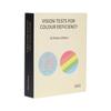 Ishihara Color Difference Test Book 38 Piece Professional Optometry Testing Plates for Color Blindness Assessment