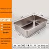 FATTBAO Глубокая прямоугольная раковина из нержавеющей стали