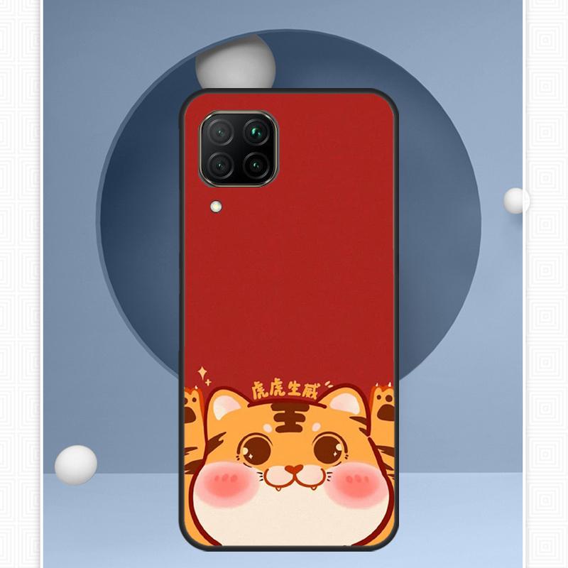 Забавный мультяшный тигр Для Huawei Nova 12i 12s 11i 8i Y91 Y60 Y70 Y72 Y90 Y61 9 10 SE P20 P40 Lite P30 P60 Pro Чехол