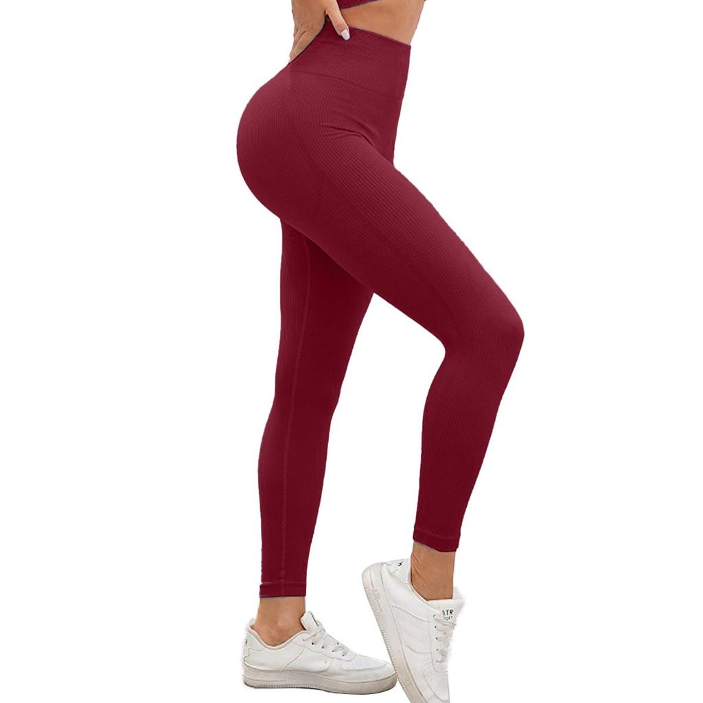 Женские повседневные бесшовные брюки для фитнеса с подтяжкой бедер, облегающие и с высокой талией, штаны для йоги Seach Hip