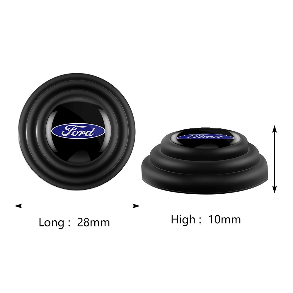 4/8/12pcs Car Door Hood Trunk Shock Absorber Cushion Pad Center Cover For Ford 2 Focus Ranger Mustang Fiesta Kuga Escape Mondeo WM9