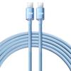 Jingyao 120 Вт Двухпортовый кабель для быстрой зарядки Type-C для ноутбуков Huawei и Apple 15/16 - Совместим с PD