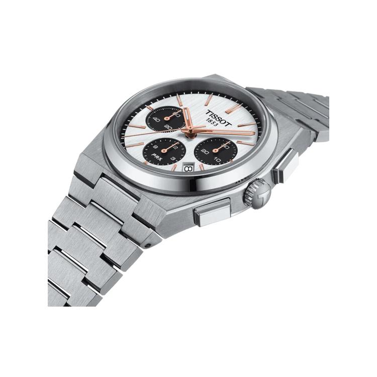 Tissot Коллекция PRX Автоматический Механический Механизм Мужские Часы Часы 42мм Белый Циферблат Корпус из Нержавеющей Стали T137.427.11.011.00