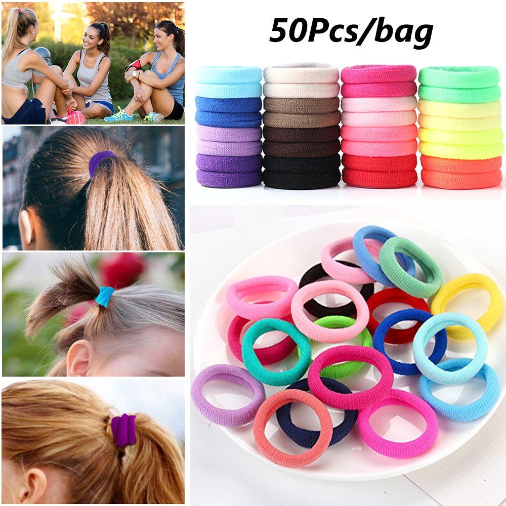 Holder Hair Accessories No-damage Rubber Bands Scrunchies Elastic Hair Bands Hair Rope Ties