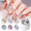 5 мл гель для ногтей металлическая штукатурка золото серебро 3D гипсовая живопись рисунок гравированная скульптура тисненый песочный эффект маникюр дизайн гель для дизайна ногтей 6 цветов