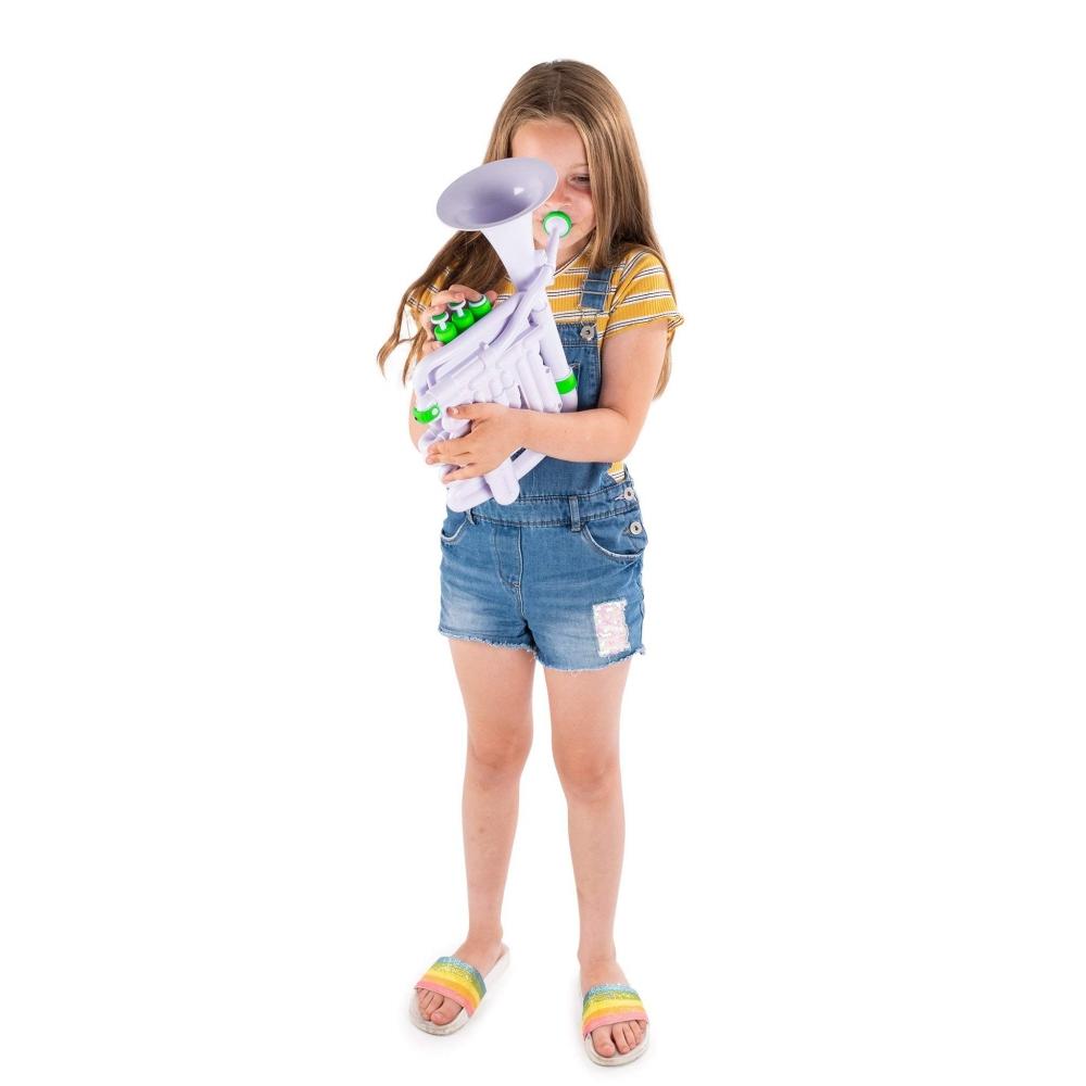 Пластиковый духовой инструмент NUVO BbC тональность jHorn WhiteGreen N610JHWGN [с эксклюзивным полужестким футляром]