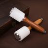 WUTA Professional Leather Carving Leather Craft Leather Craft Leather Nylon Head Handmade DIY Leather Tools Hamlet, Mallet, Molle, Hammer,