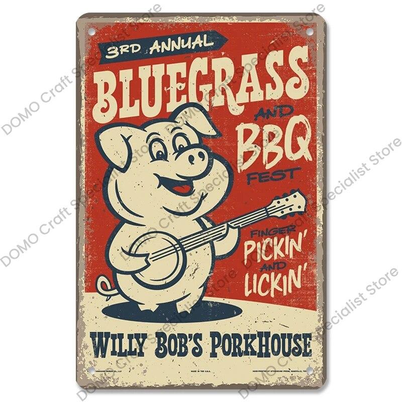 Плакат для вечеринки с барбекю, винтажные металлические жестяные вывески для гриля, ретро-налет, Настенный декор для бара, паба, заднего двора, пляжного дома