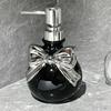 350ml Bow Lotion Bottle Ceramic Shower Gel Separate Bottles Practical Bow Soap Dispenser  Bathroom