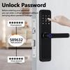 RAYKUBE G8 TTlock Bluetooth Smart Lock, Hotel Apartment Door Lock, Fingerprint Password Lock