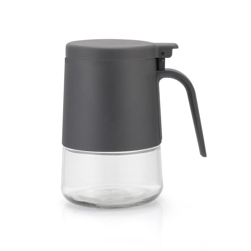 Double Sealed Spice Jar Kitchen Moisture Proof Seasoning Spice Glass Salt Jar with Kitchen Spoon Bottle Accessories