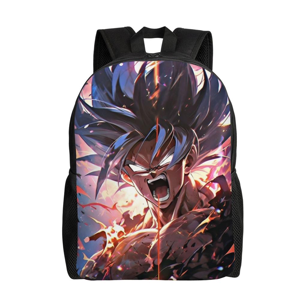 Dragon Ball Kid Buu  Backpack for Men Women Cool High School Business Daypack Anime College Shoulder Bag Gift