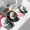 Женская Бейсболка в стиле Kitsch Y2K Color Block Розовая Шляпа