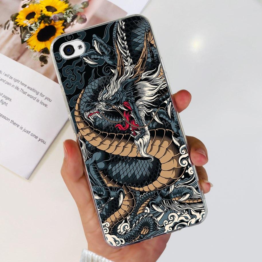 Case For iPhone 4 4S Case Cute Panda Cartoon TPU Shockproof Cover For Apple iPhone 4 iPhone 4S iphone4 i4 Cases Protective Shell