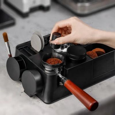 Итальянский Держатель для кофейного порошка Стойка для хранения Наполнитель Пресс Держатель АБС Многофункциональная ручка Коробка для кофейной крошки Устройство для прессования порошка